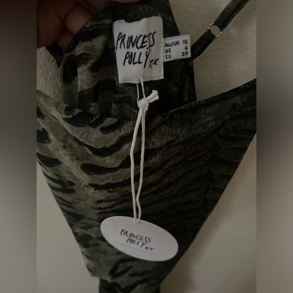 Princess Polly Green Rohan Mini Dress - Picture 4 of 5